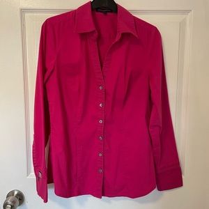 Express Pink Button Up Blouse. Great condition, like new!